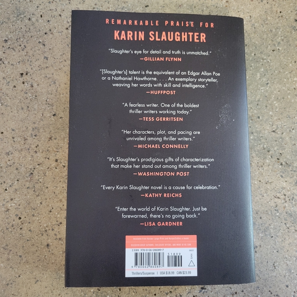 Girl, Forgotten by Karin Slaughter Paperback Thriller Book - GUC - Picture 2 of 7